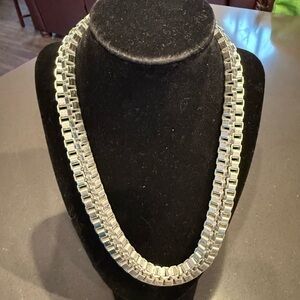 Men's Silver Chain Necklace